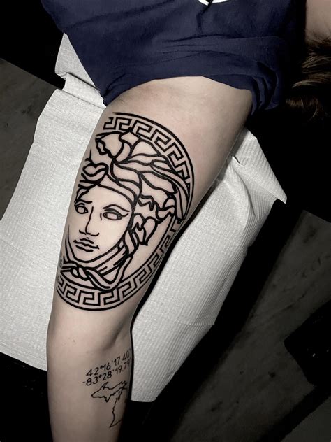 versace medusa tattoo meaning|versace symbol meaning.